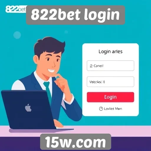 Facilidades de acesso no site 822bet login