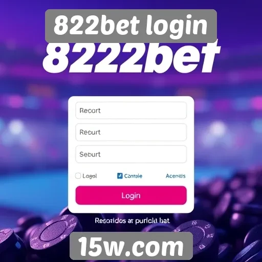 Plataforma 822bet login oferece novos recursos a usuários